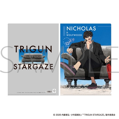 【グッズ-クリアファイル】TRIGUN STARGAZE クリアファイル/ニコラス
