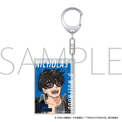 【グッズ-キーホルダー】TRIGUN STARGAZE アクリルキーホルダー/ニコラス