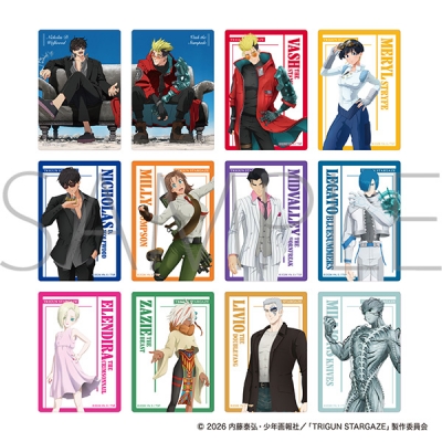 【グッズ-カード】TRIGUN STARGAZE オーロラアートコレクション
