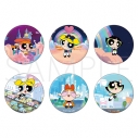【グッズ-バッチ】パワーパフガールズ 【Space A la mode】マット缶バッジコレクション(全6種)の画像