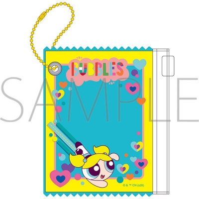 【グッズ-キーホルダー】パワーパフガールズ 【Space A la mode】スライダーポーチキーホルダー(バブルス)