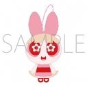 【グッズ-キーホルダー】パワーパフガールズ 【Space A la mode】ぬいぐるみキーホルダー(ブロッサム)の画像