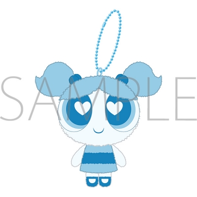 【グッズ-キーホルダー】パワーパフガールズ 【Space A la mode】ぬいぐるみキーホルダー(バブルス)