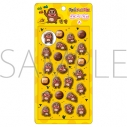 【グッズ-シール】オリジナル サク山チョコ次郎 ぷくぺた(立体シール)/Aの画像