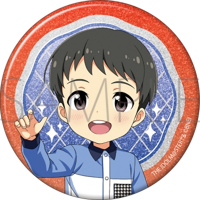 【グッズ-バッチ】アイドルマスター SideM グリッター缶バッジ/冬美旬 リメンバーショット
