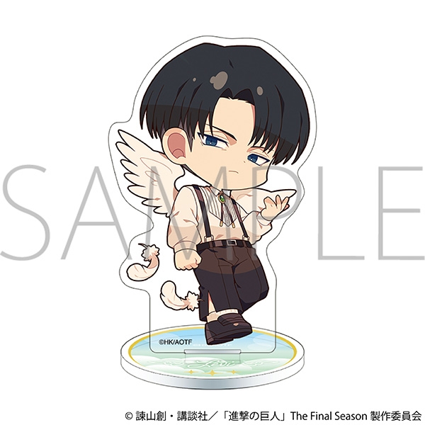 [Good-Stand Pop] Attack on Titan Mini Acrylic Stand/Levi ~Angel~