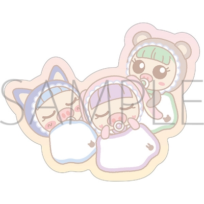 【グッズ-ステッカー】なにぷあらにbyろこまこあこ ステッカー/集合