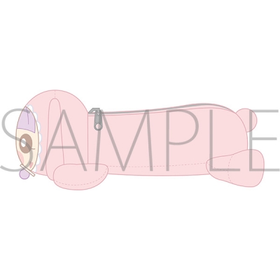 【グッズ-ペンケース】なにぷあらにbyろこまこあこ ぬいぐるみペンケース/ぷあ