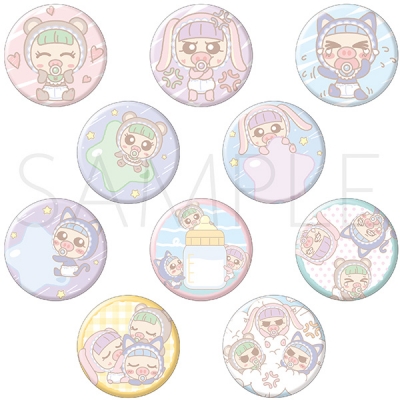 【グッズ-バッチ】なにぷあらにbyろこまこあこ 【トレーディング】缶バッジコレクション