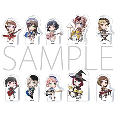 【グッズ-スタンドポップ】バンドリ! ガールズバンドパーティ! ころっと アクリルフィギュアコレクション/Poppin’Party Afterglow