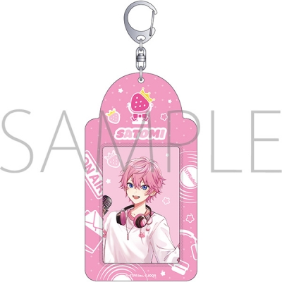 【グッズ-ファイル】すとぷり 莉犬のSTPRadio! カードキャリーホルダー/さとみ