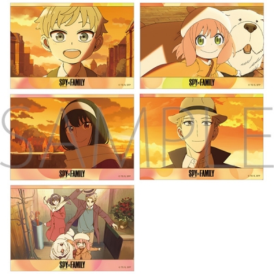 【グッズ-ブロマイド】SPY×FAMILY ブロマイド5枚セット Season3 ED ver.