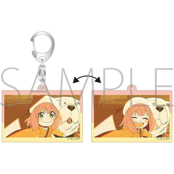SPY×FAMILY レンチキュラーキーホルダー Season3 ED ver. アーニャ&ボンド