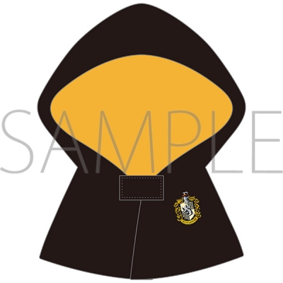 【グッズ-セットもの】ハリーポッター ローブポンチョ(ハッフルパフ)ぬいぐるみ用