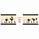 【グッズ-ポストカード】とーとつにエジプト神 レンチキュラーポストカード/バステト・メジェド・アヌビス【再販】の画像