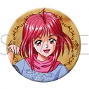 【グッズ-バッチ】ときめきメモリアル グリッター缶バッジ/朝日奈 夕子の画像