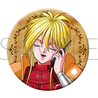 【グッズ-バッチ】ときめきメモリアル グリッター缶バッジ/伊集院 レイ(A)