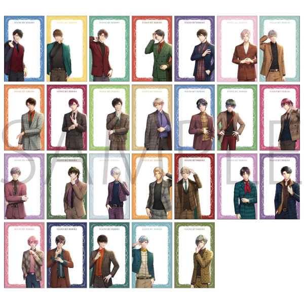 【グッズ-カード】スタンドマイヒーローズ クリアシートコレクション Vol.2