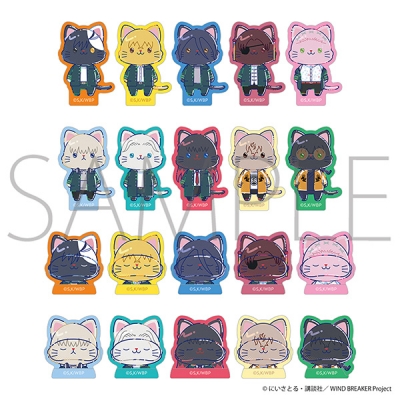 【グッズ-シール】WIND BREAKER withCAT illustration Ver. フレークシール