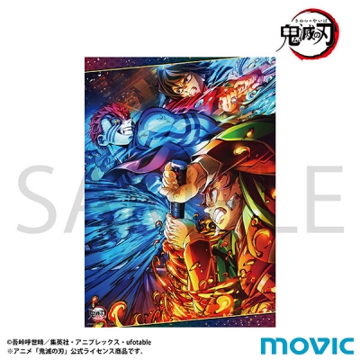 【グッズ-ポスター】鬼滅の刃 A3クリアポスター/第三弾キービジュアル
