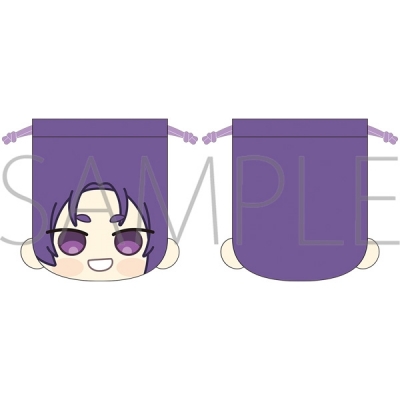【グッズ-巾着】ブルーロック2期 お顔巾着/御影 玲王 まるほぺフレンズ