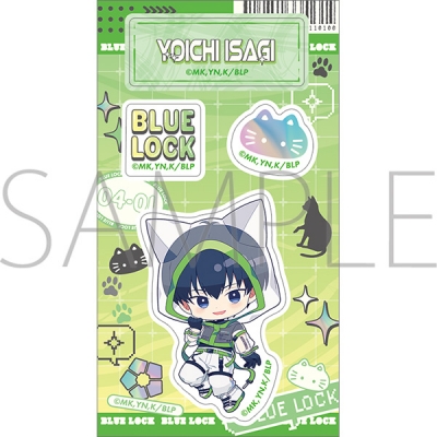 【グッズ-ステッカー】ブルーロック2期 アクリルダイカットステッカー/潔 世一 Cyber Cat
