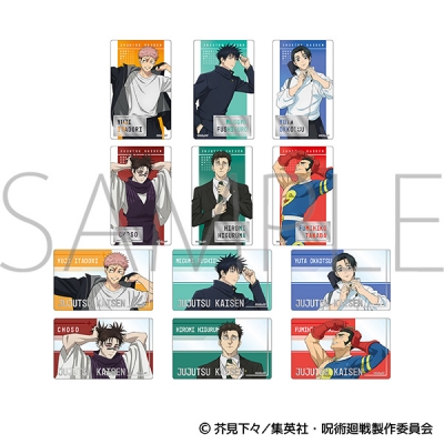 【グッズ-カード】呪術廻戦 第3期 箔押しクリアカードコレクション/全12種