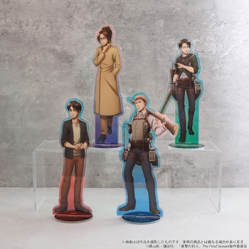 グッズ-スタンドポップ】進撃の巨人 オーロラアクリルスタンド 進撃の巨人 ブレオダ オーロラアクスタ リヴァイ
