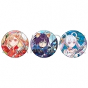 【グッズ-バッチ】超かぐや姫! ホログラム缶バッジ3個セットの画像