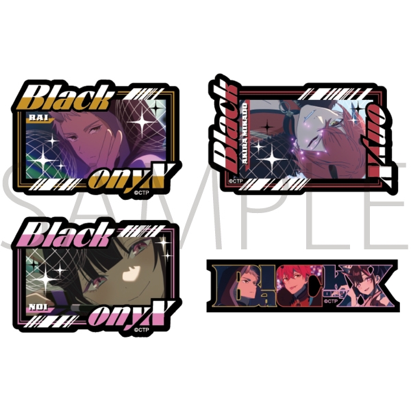[Good-Sticker] Super Princess Kaguya! Set of 4 die cut stickers/B