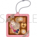 【グッズ-キーホルダー】フラガリアメモリーズ かぷりっこ シャカシャカアクリルキーホルダー/ロマリシュの画像
