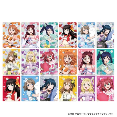 【グッズ-カード】ラブライブ!サンシャイン!! オーロラアートコレクション/ぷかぷかAqoursフェア ver.