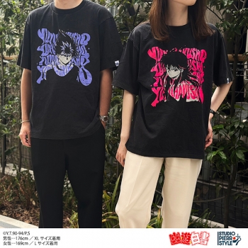 グッズ-Tシャツ】幽☆遊☆白書 スタジオぴえろスタイル ヴィンテージ風 