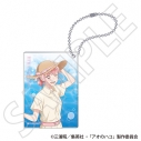 【グッズ-キーホルダー】アオのハコ アクリルブロックキーホルダー/蝶野 雛 ~夏色~の画像