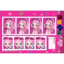 【グッズ-ブロマイド】ALIEN STAGE 証明写真風シート/MIZI ミジ Find your Plus One!の画像