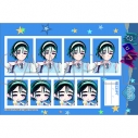 【グッズ-ブロマイド】ALIEN STAGE 証明写真風シート/SUA スア Find your Plus One!の画像