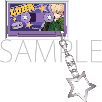 【グッズ-キーホルダー】ALIEN STAGE カセット形キーホルダー/LUKA ルカ Find your Plus One!