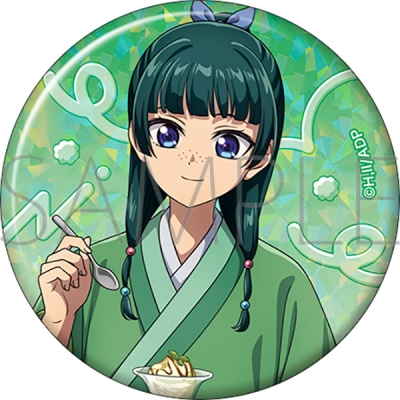 【グッズ-バッチ】薬屋のひとりごと ホログラム缶バッジ/猫猫 氷菓
