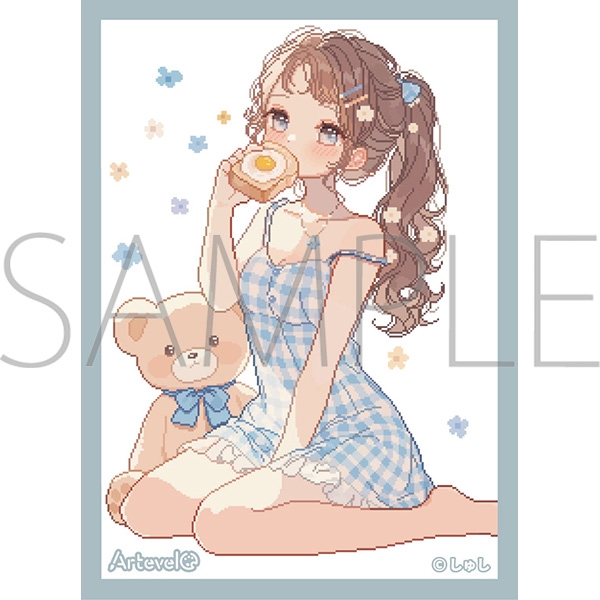 【グッズ-カードケース】ムービック Artevelo　カードスリーブ　しゅし　「brekkie」（art-023）