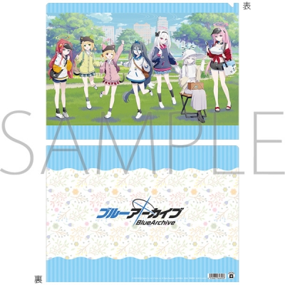 【グッズ-クリアファイル】ブルーアーカイブ クリアファイル/描き下ろし