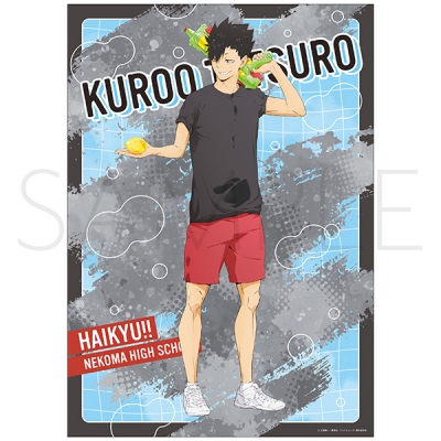 【グッズ-ポスター】ハイキュー!! クリアポスター/黒尾