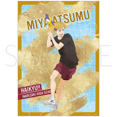 【グッズ-ポスター】ハイキュー!! クリアポスター/宮 侑