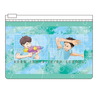 【グッズ-ポーチ】ハイキュー!! PVCフラットポーチ/青葉城西