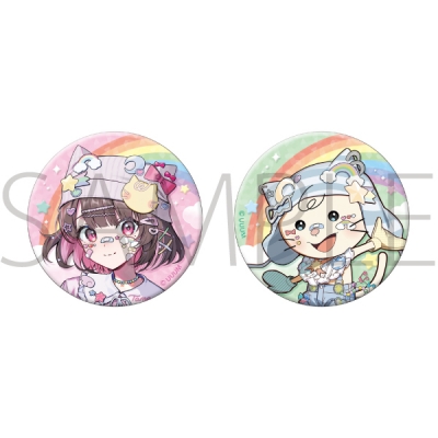 【グッズ-バッチ】TAMAchan 缶バッジセット/A たま等身&おむつくん