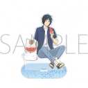 【グッズ-スタンドポップ】夏目友人帳 アクリルスタンド/田沼要&ニャンコ先生 サマーVer.の画像