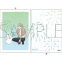 【グッズ-クリアファイル】夏目友人帳 クリアファイル/名取周一&ニャンコ先生 サマーVer.の画像