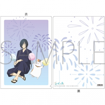 グッズ-クリアファイル】夏目友人帳 クリアファイル／的場静司 