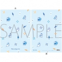 【グッズ-クリアファイル】夏目友人帳 ニャンコ先生クリアファイル/梅雨の画像