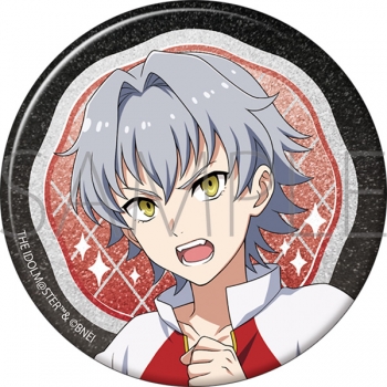グッズ-バッチ】アイドルマスター SideM グリッター缶バッジ／牙崎漣 
