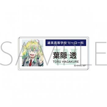 グッズ-バッチ】僕のヒーローアカデミア アクリルネームバッジ 葉隠 透 